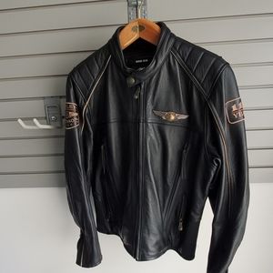 110th Anniversary Harley Davidson Leather Jacket